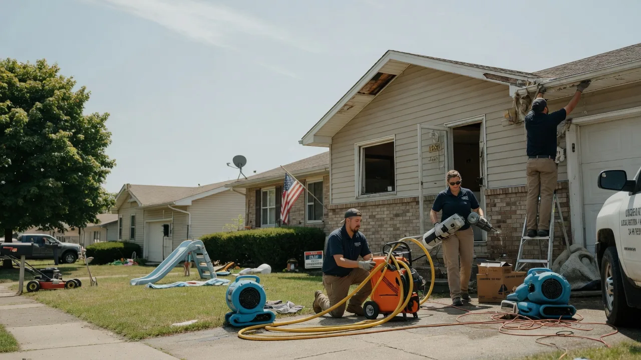 Water Damage Restoration in Le Claire, IA near me